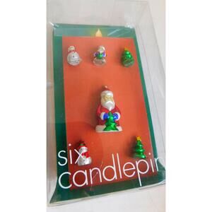 Boston Warehouse Six Candlepins Christmas Heirloom New